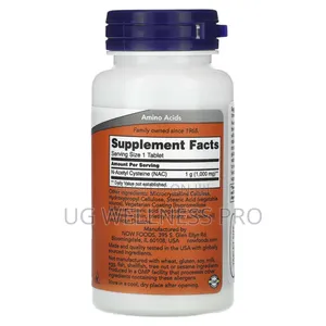Now Foods, Nac, 1,000 Mg, 60 Tablets
