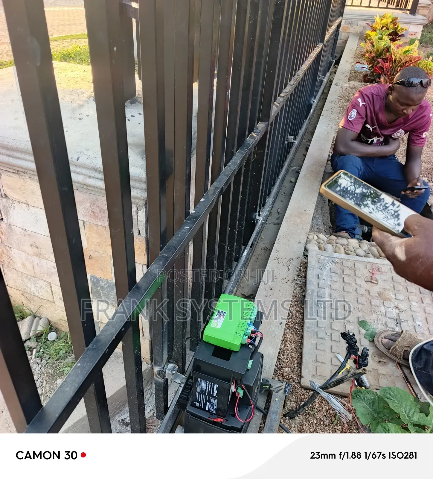 Automatic Sliding System for Heavy Gates