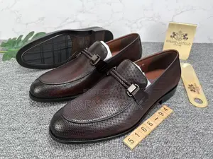 Original Men’S Dark Tan Renato Castello Leather Loafers