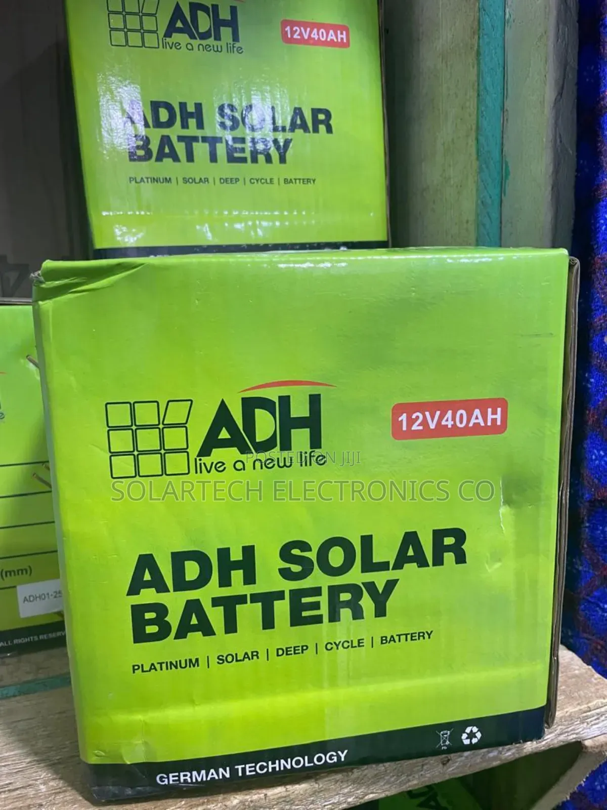 40ah Adh German Technology Solar Battery Teck