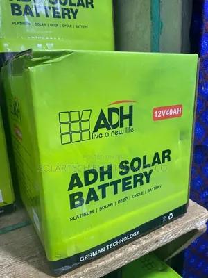 40ah Adh German Technology Solar Battery Teck