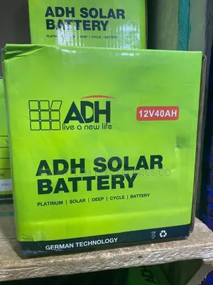 40ah Durable Adh Solar Battery Hanh