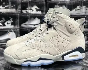 New Suede Nike Air Jordan 6 Retro “Georgetown” Sneakers