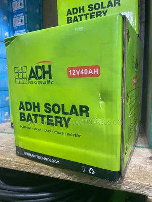 40ah 12v Original Adh Solar Battery Jomk