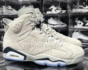 New Suede Nike Air Jordan 6 Retro “Georgetown” Sneakers