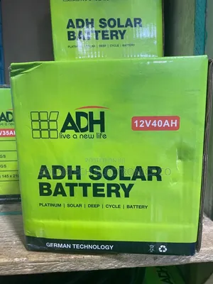 40ah 12v Durable Adh Solar Battery Gohk