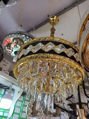 Modern Gold Chandelier