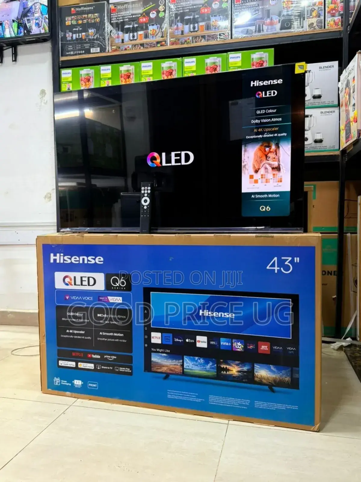 43 Hisense Smart Q Led Uhd 4 K Tv
