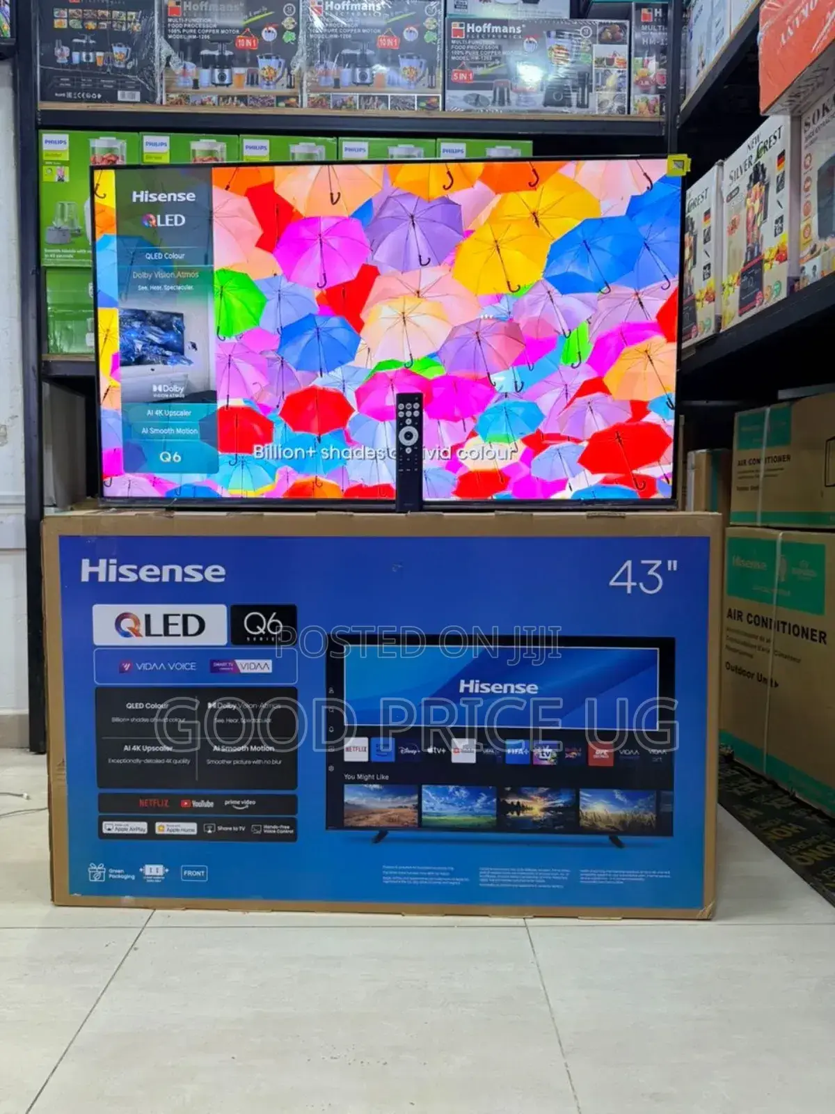 43 Hisense Smart Q Led Uhd 4 K Tv