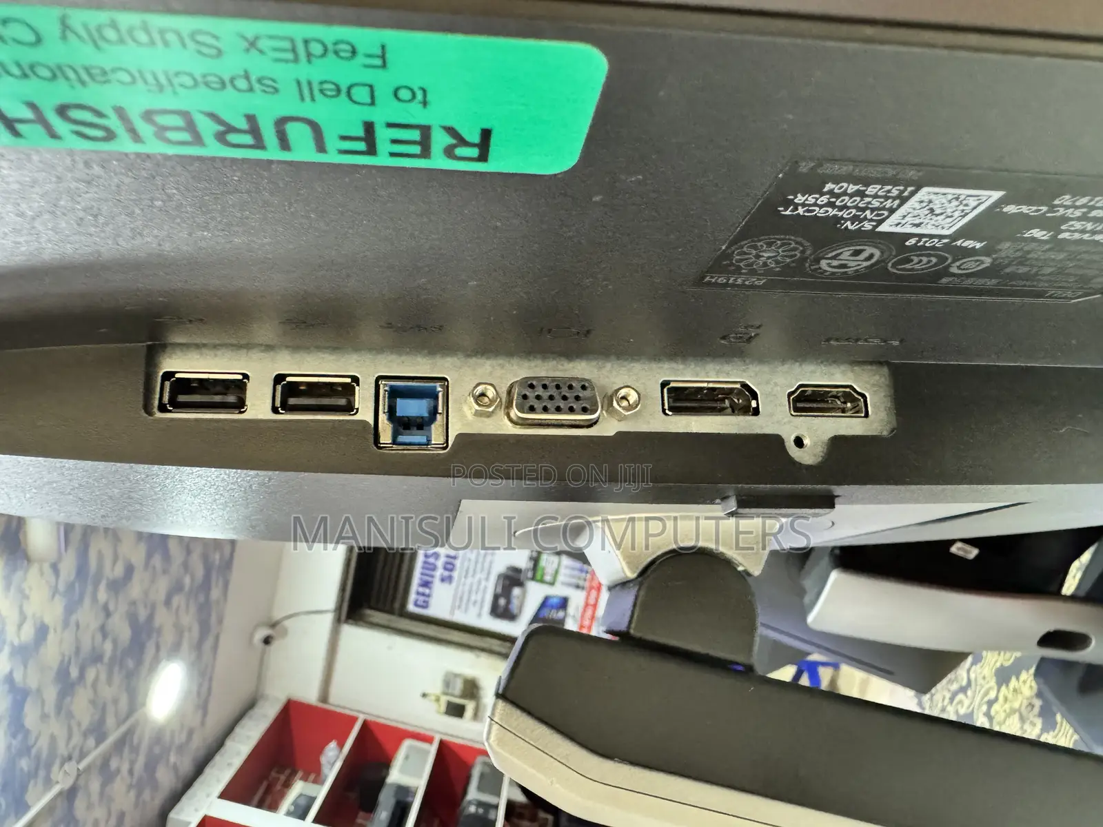 Dell 23 Inch Screen Ips Monitor Hdmi Dp Div Display 