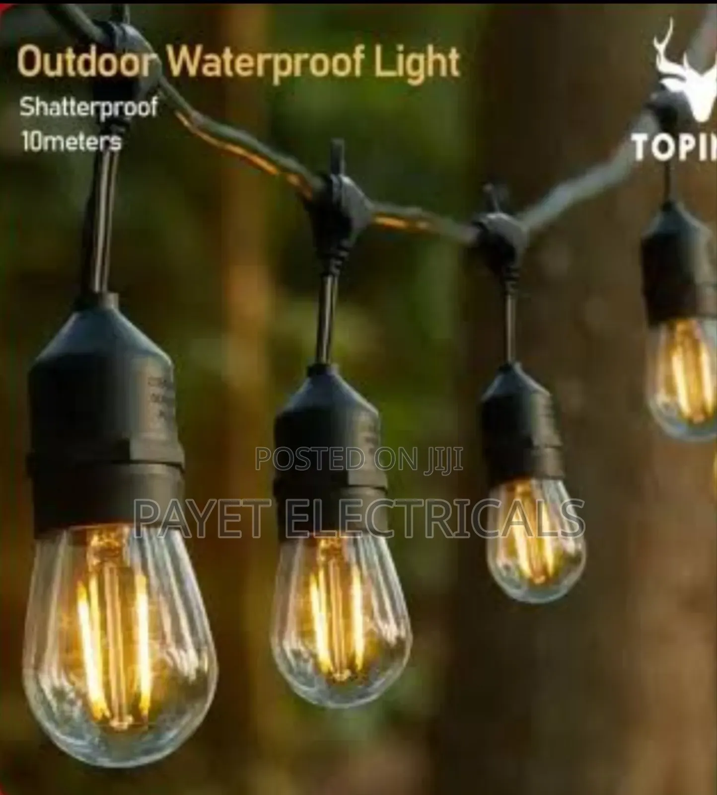 Outdoor Water Proof Light 10 Meters