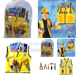 Kids Construction Worker Costume.