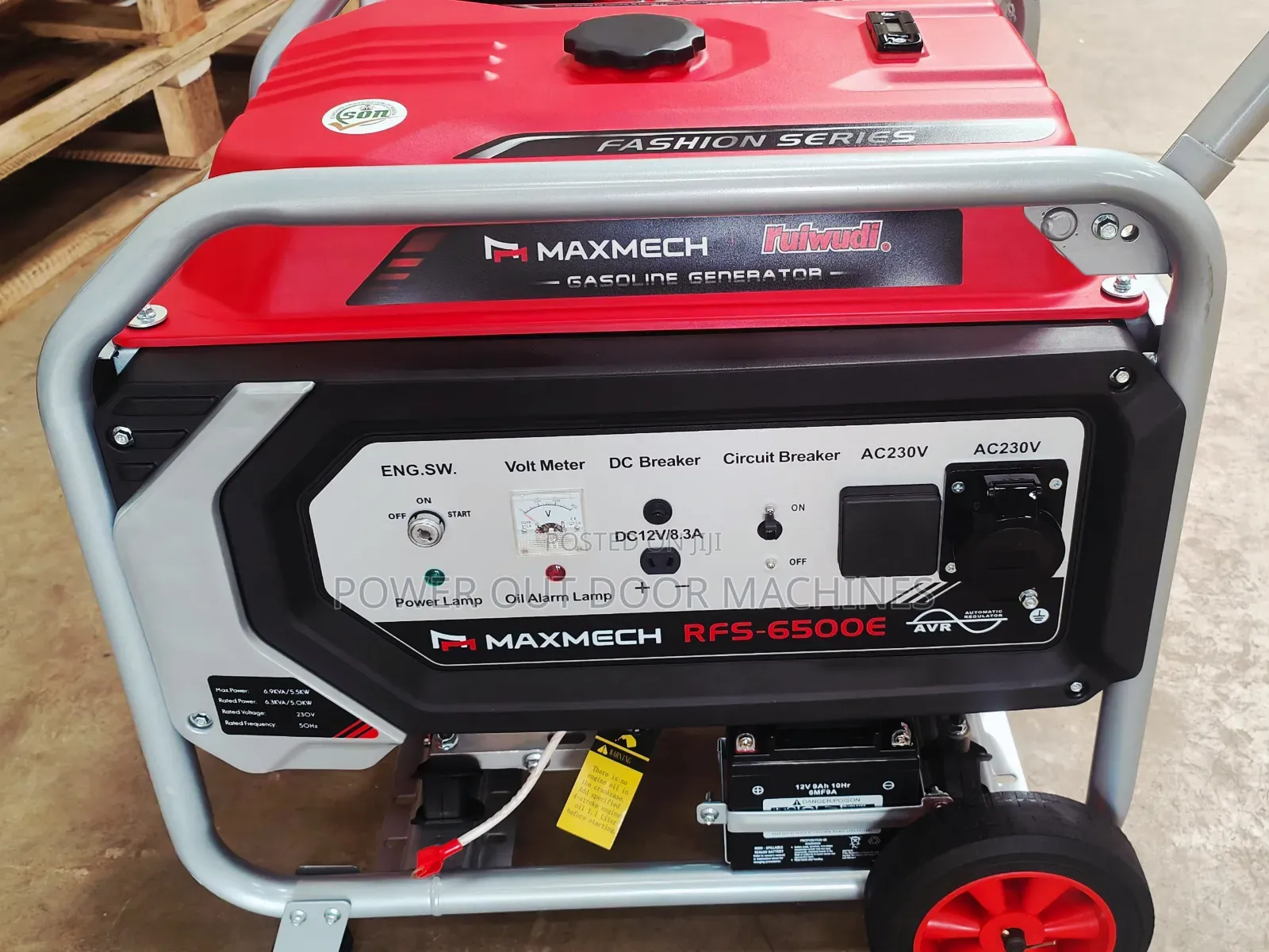 7kva Maxwell Petrol Generator Avr