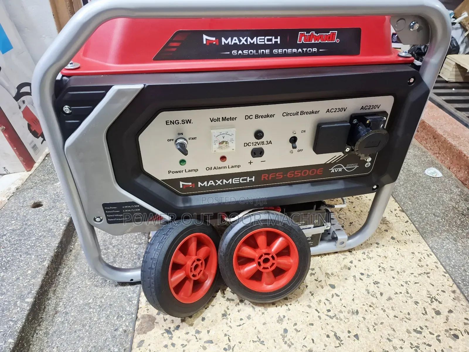 7kva Maxwell Petrol Generator Avr