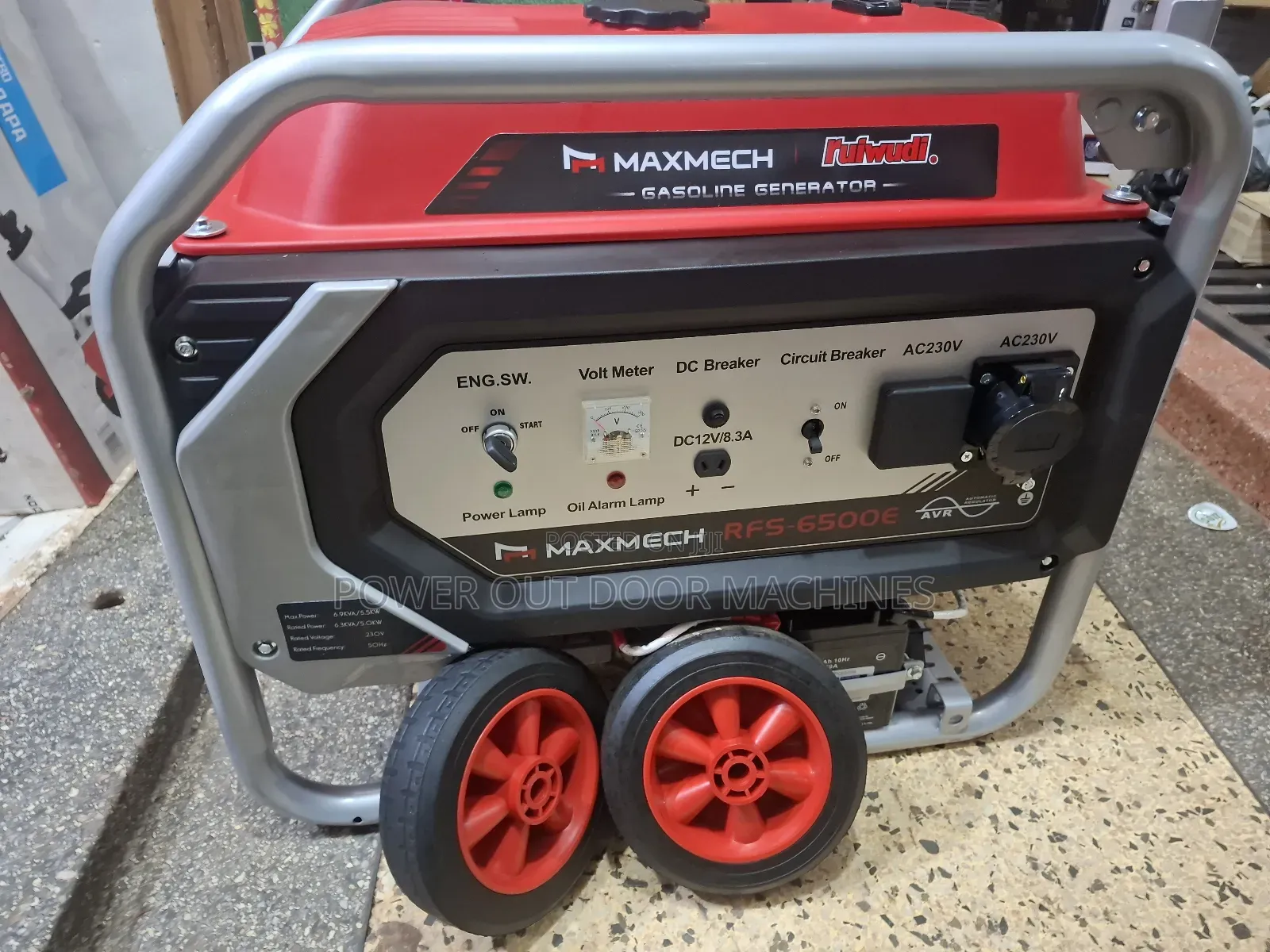 7kva Maxwell Petrol Generator Avr