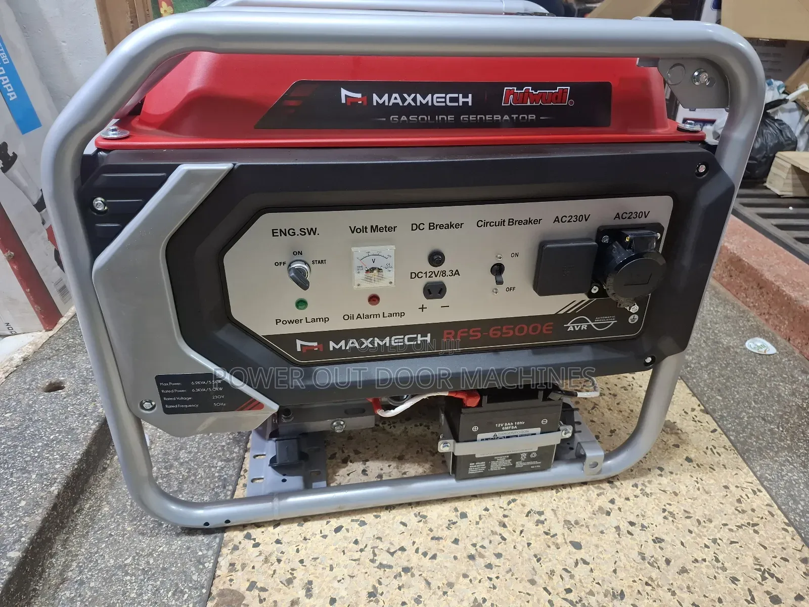 7kva Maxwell Petrol Generator Avr