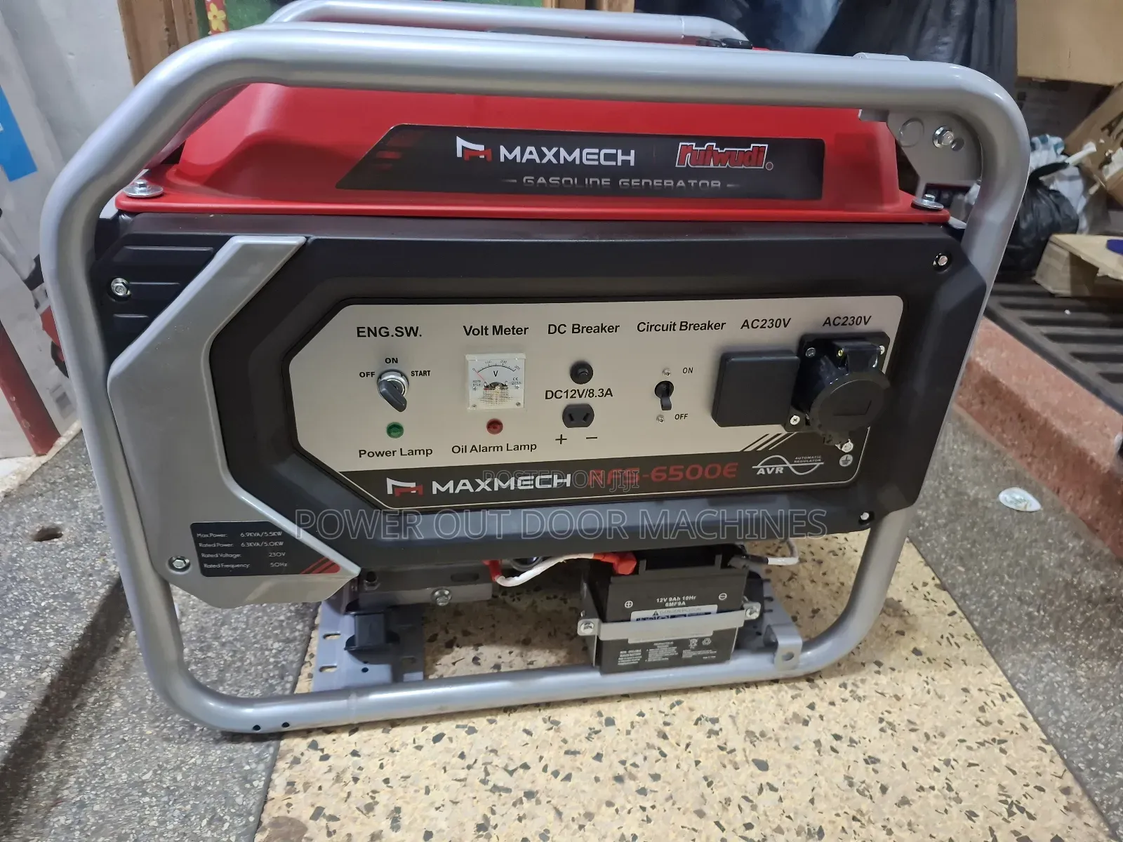 7kva Maxwell Petrol Generator Avr