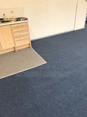Wall to Wall Light Gray Office Carpets