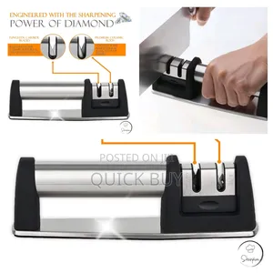 2 Stage Diamond Coated Wheel Knife Sharpener