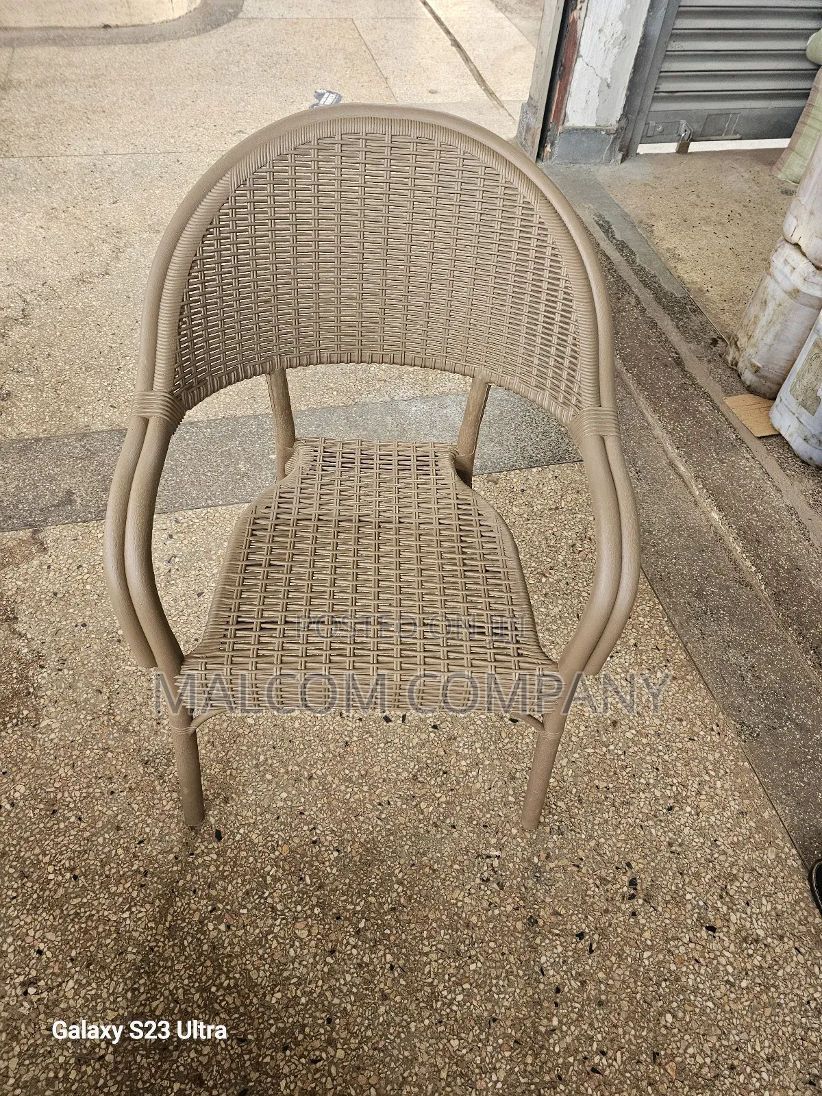Strong Plastic Chairs.