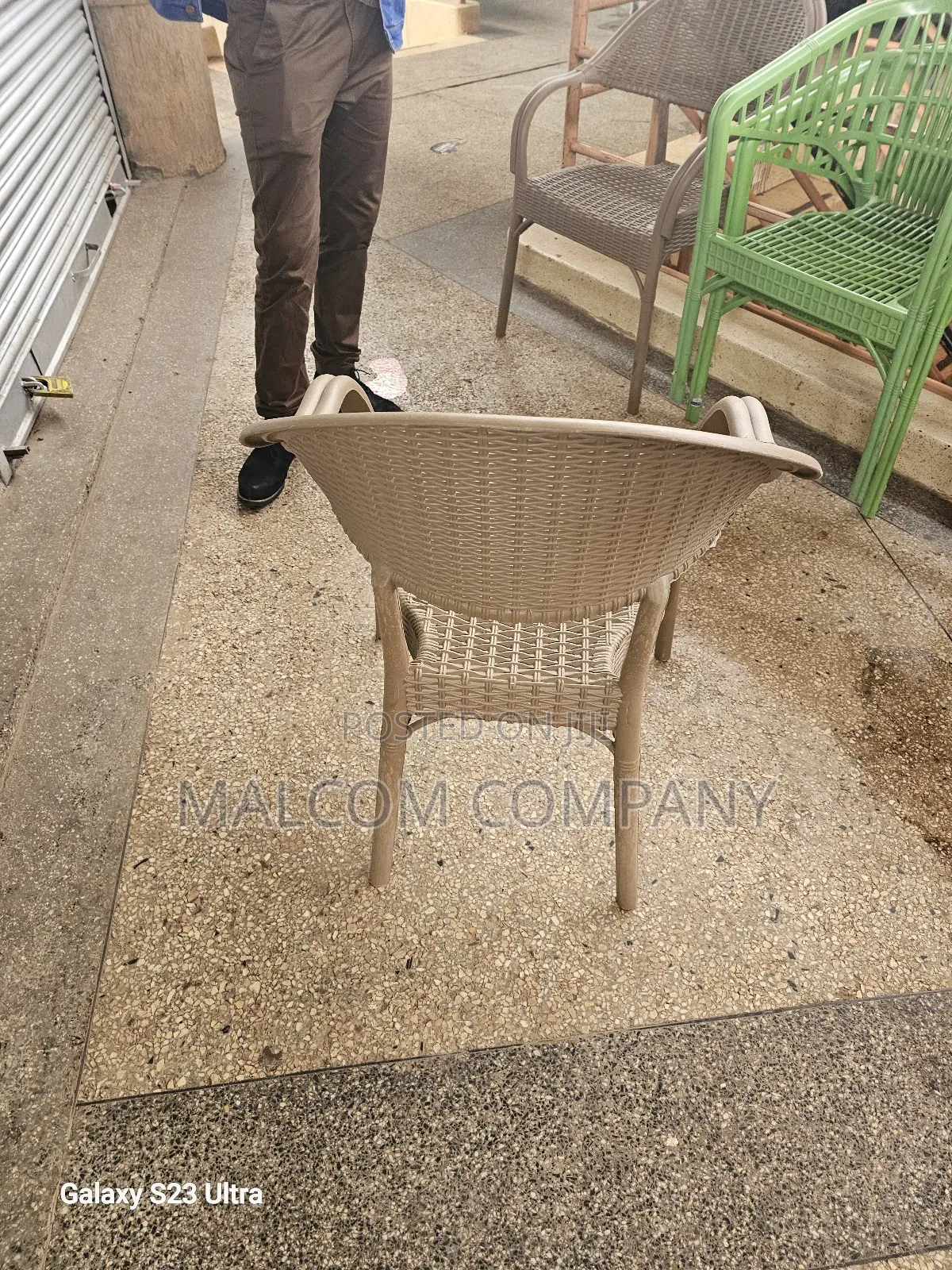Strong Plastic Chairs.