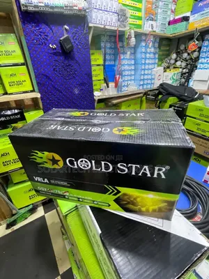 70ah Durable Gold Star Vrla SMF Solar Battery Tech