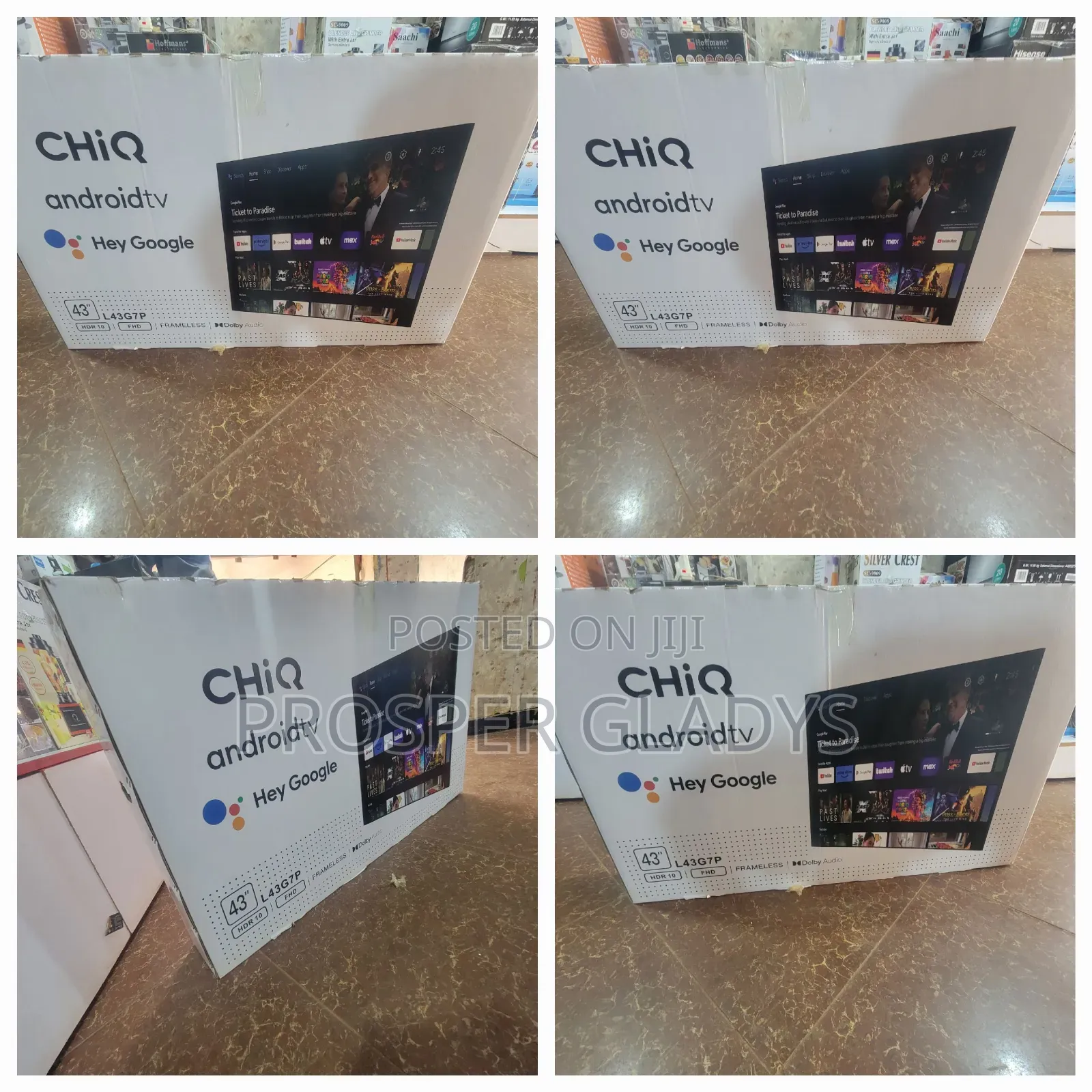 Chiq 43 Smart Digital Android Flat Screen.