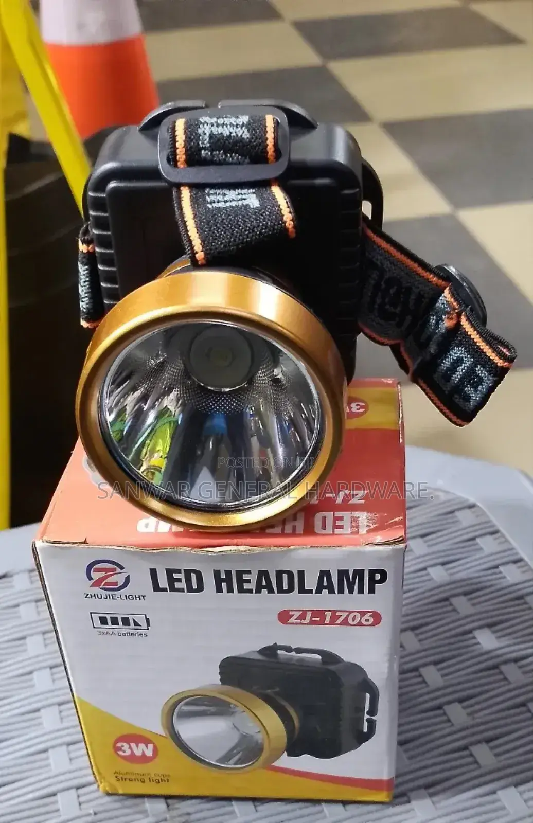 Battery Led Head Lamps(3w)