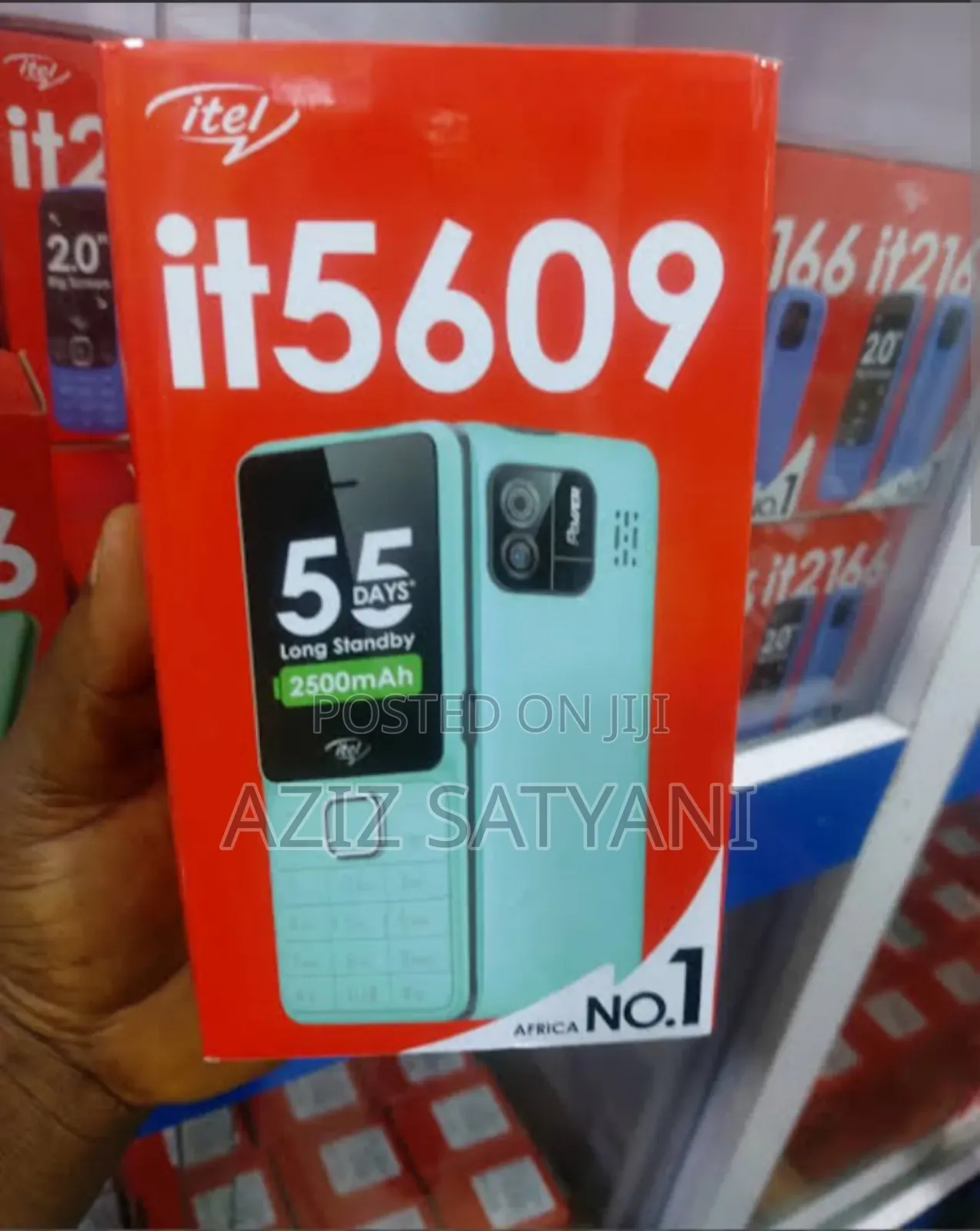 New Itel it5609 Blue