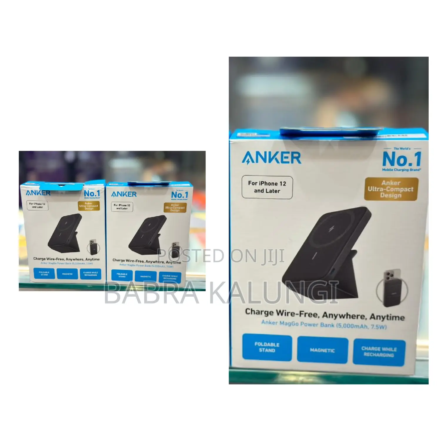 Anker 5000mah Maggo With Foldable Stand