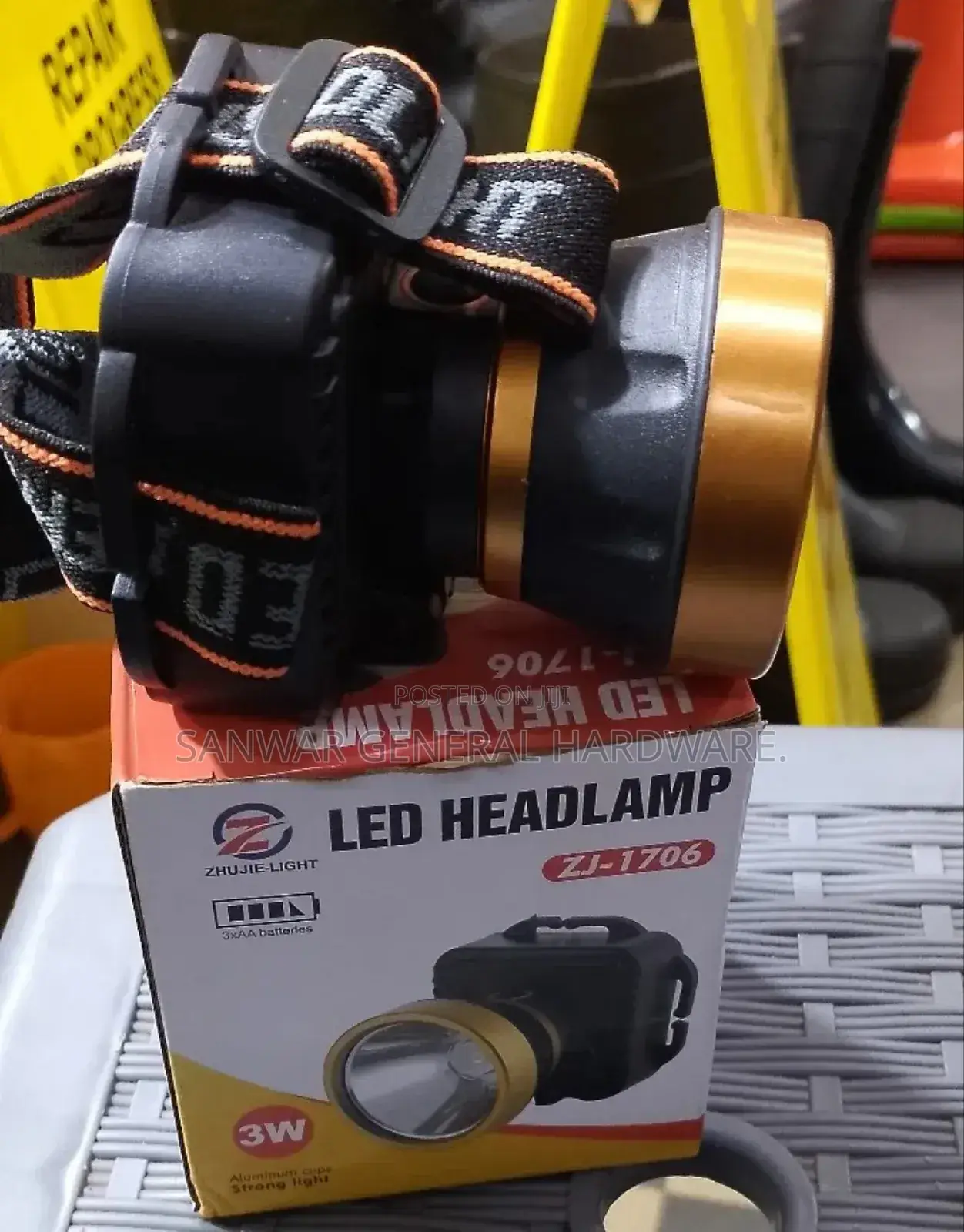 Battery Led Head Lamps(3w)
