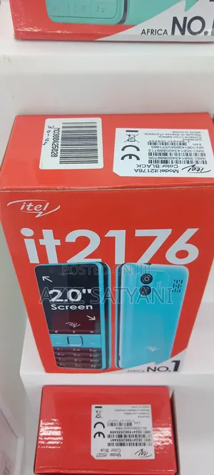 New Itel it2176 Black