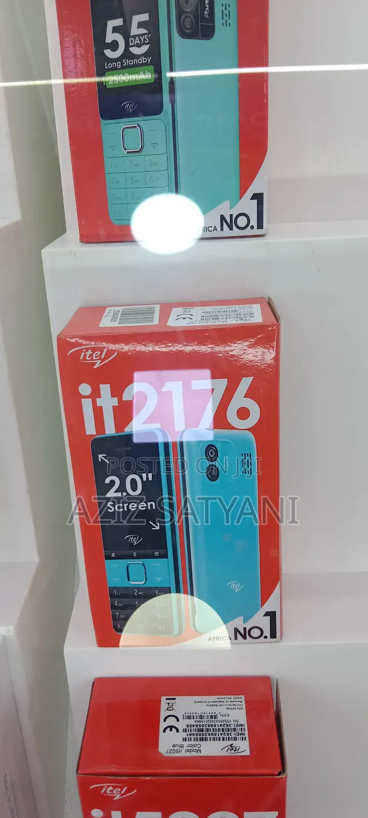 New Itel it2176 Black