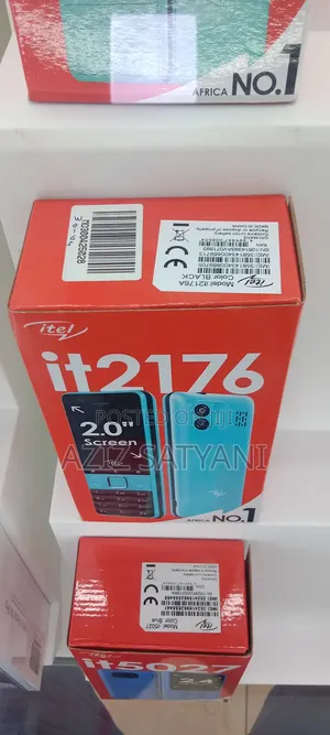 New Itel it2176 Black