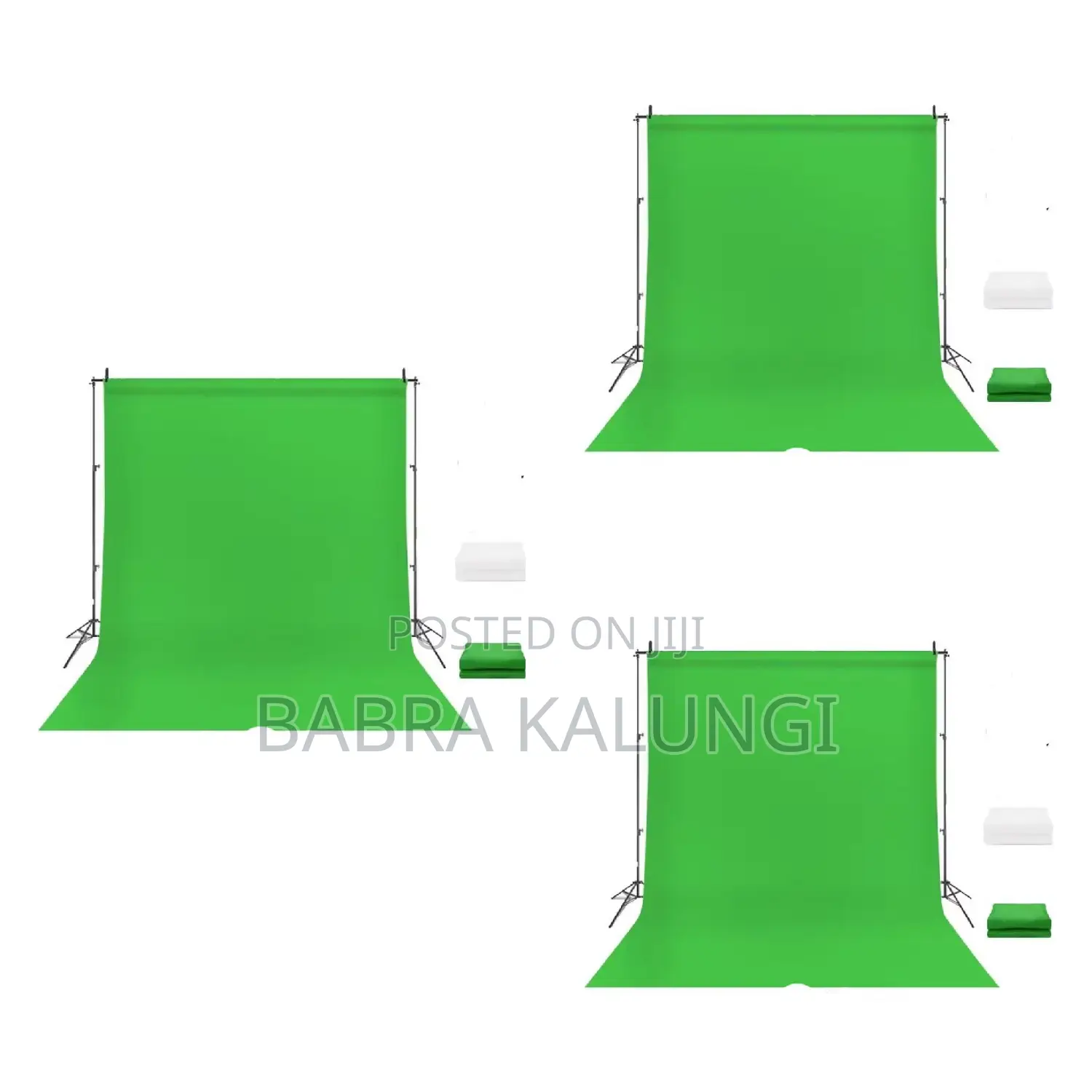 3m by 3m Backdrop Screen Photography With a Stand