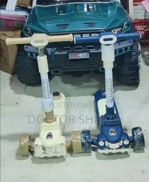 New Car Style Scooter With Lights