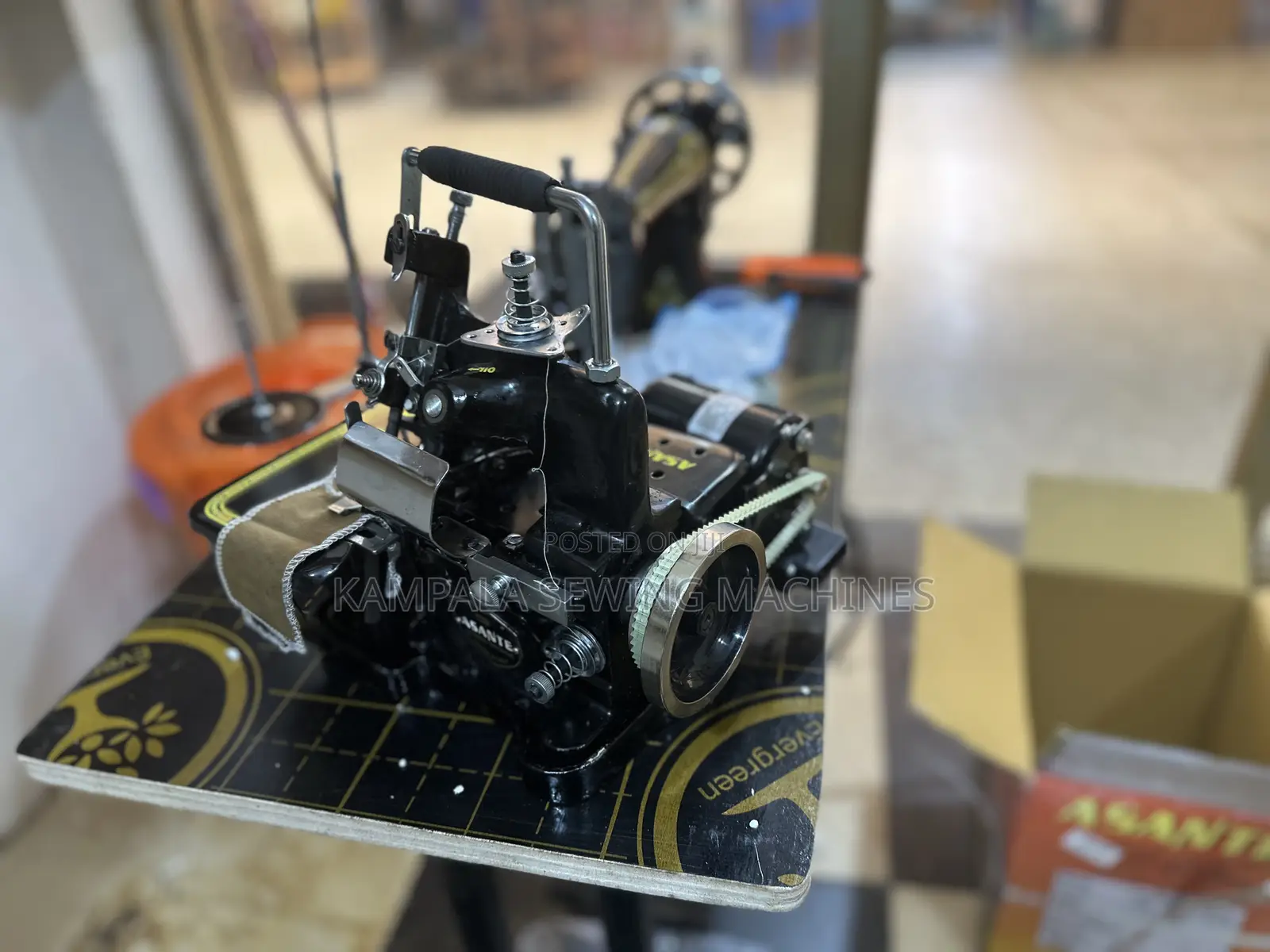 Domestic Electric Overlocking Machine New With Warranty