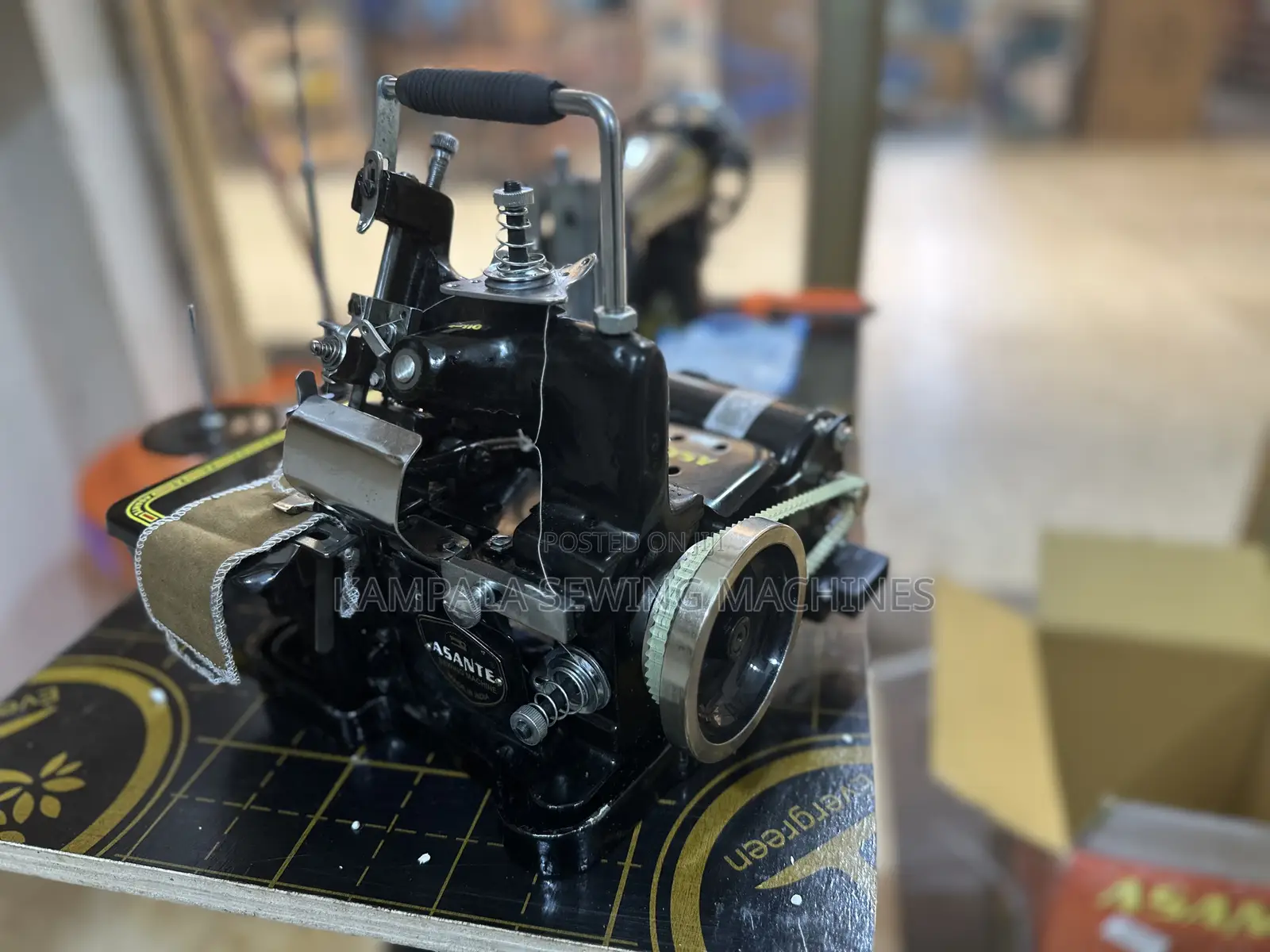 Domestic Electric Overlocking Machine New With Warranty