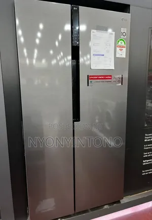 Lg 516liters Side-by-Side Refrigerator With 10yrs Warranty