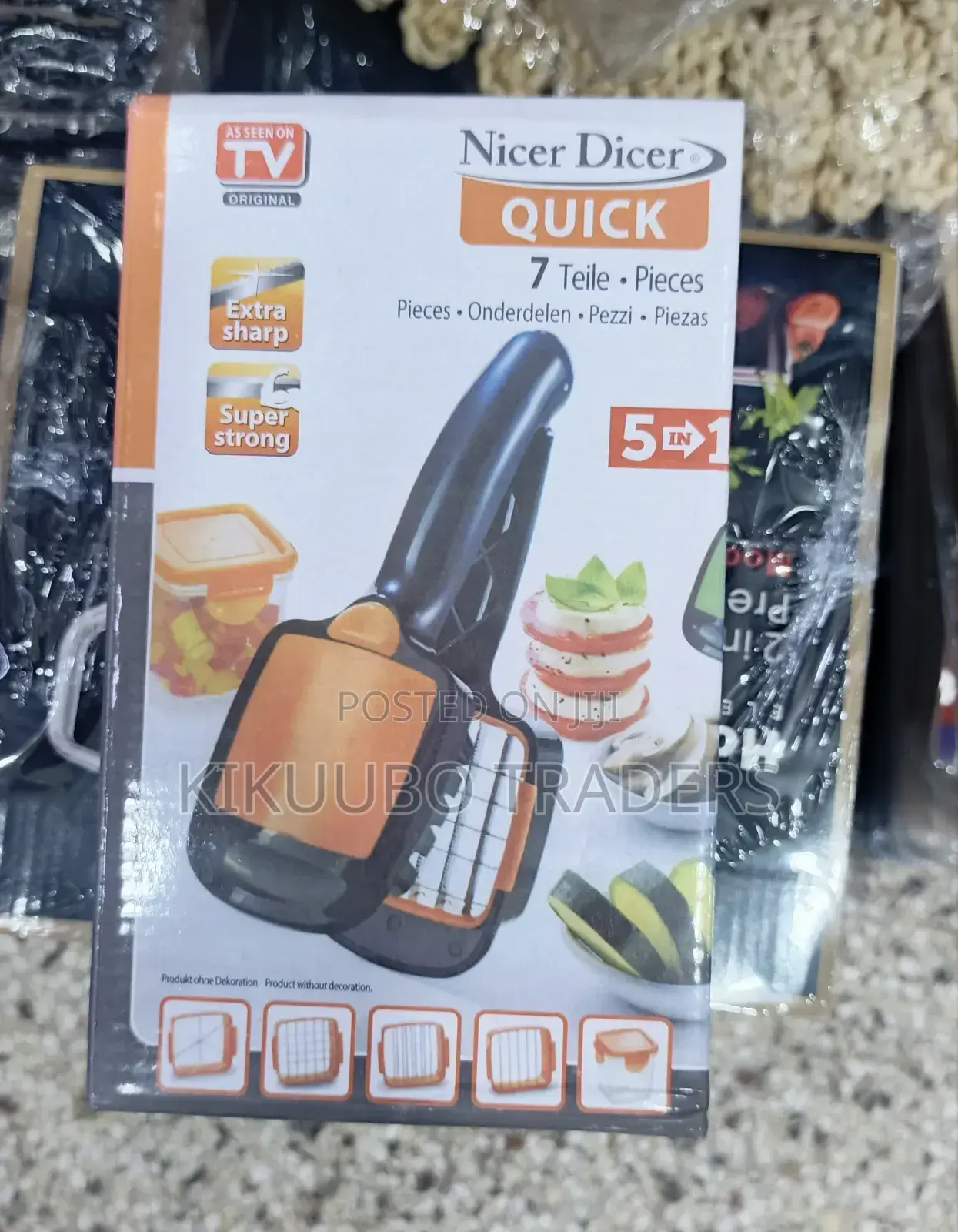 5in1 Vegetable Nicer Dicer
