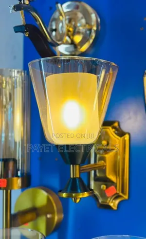 Lamp Holder With White Glass