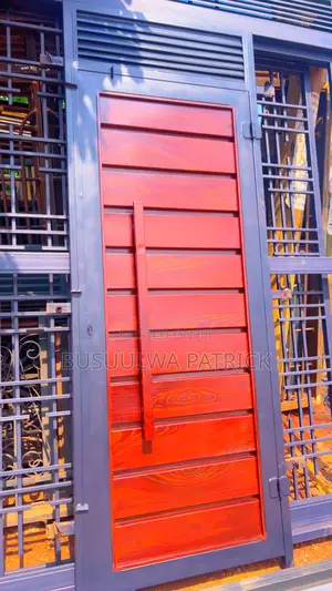 Security Wooden Door Back Door