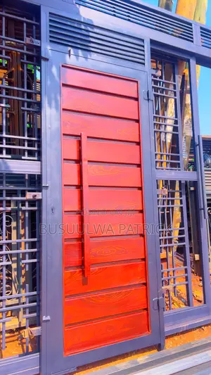 Security Wooden Door Back Door