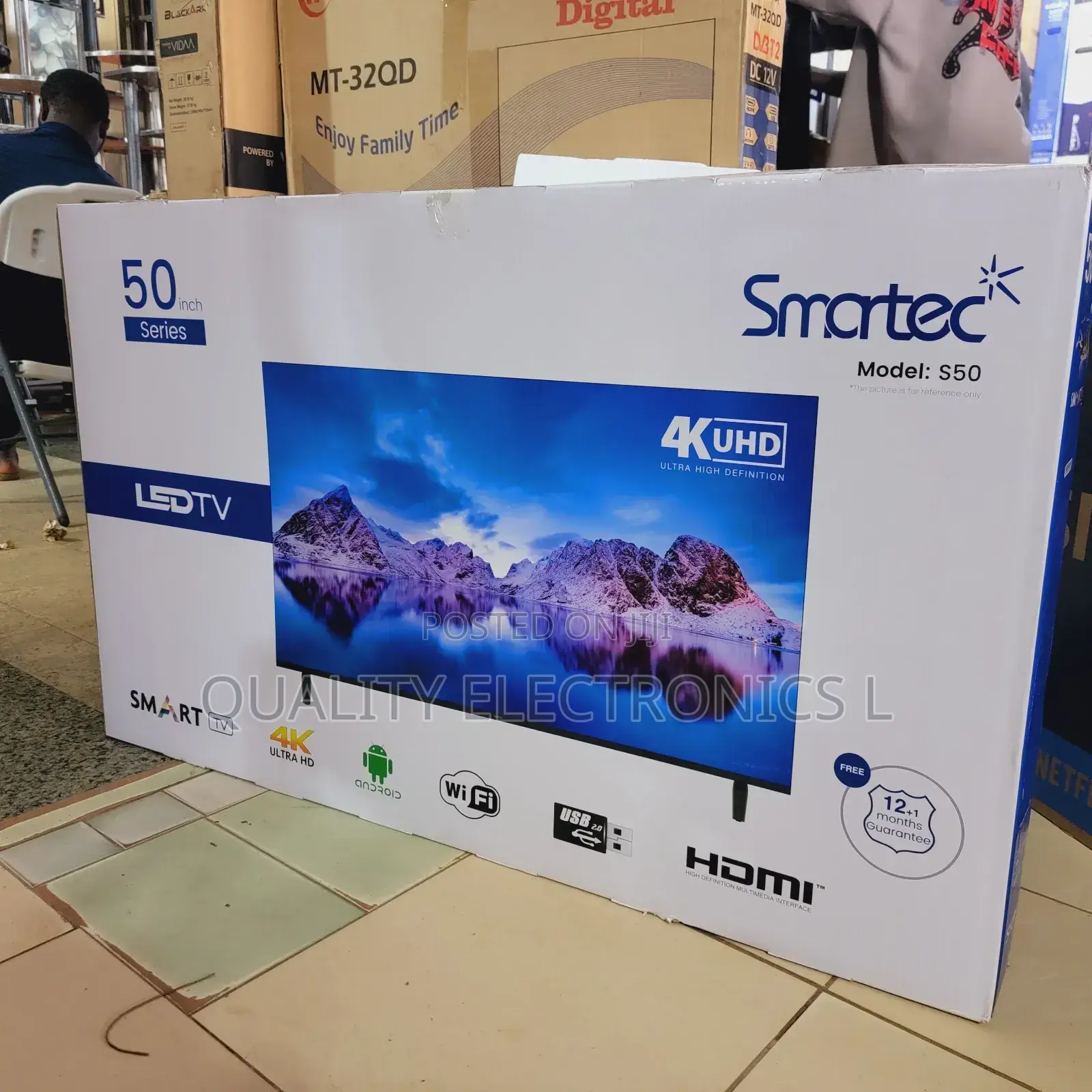 Smartec 50 Inches Smart Tv Android