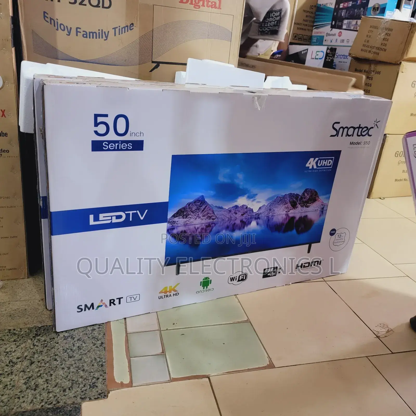 Smartec 50 Inches Smart Tv Android