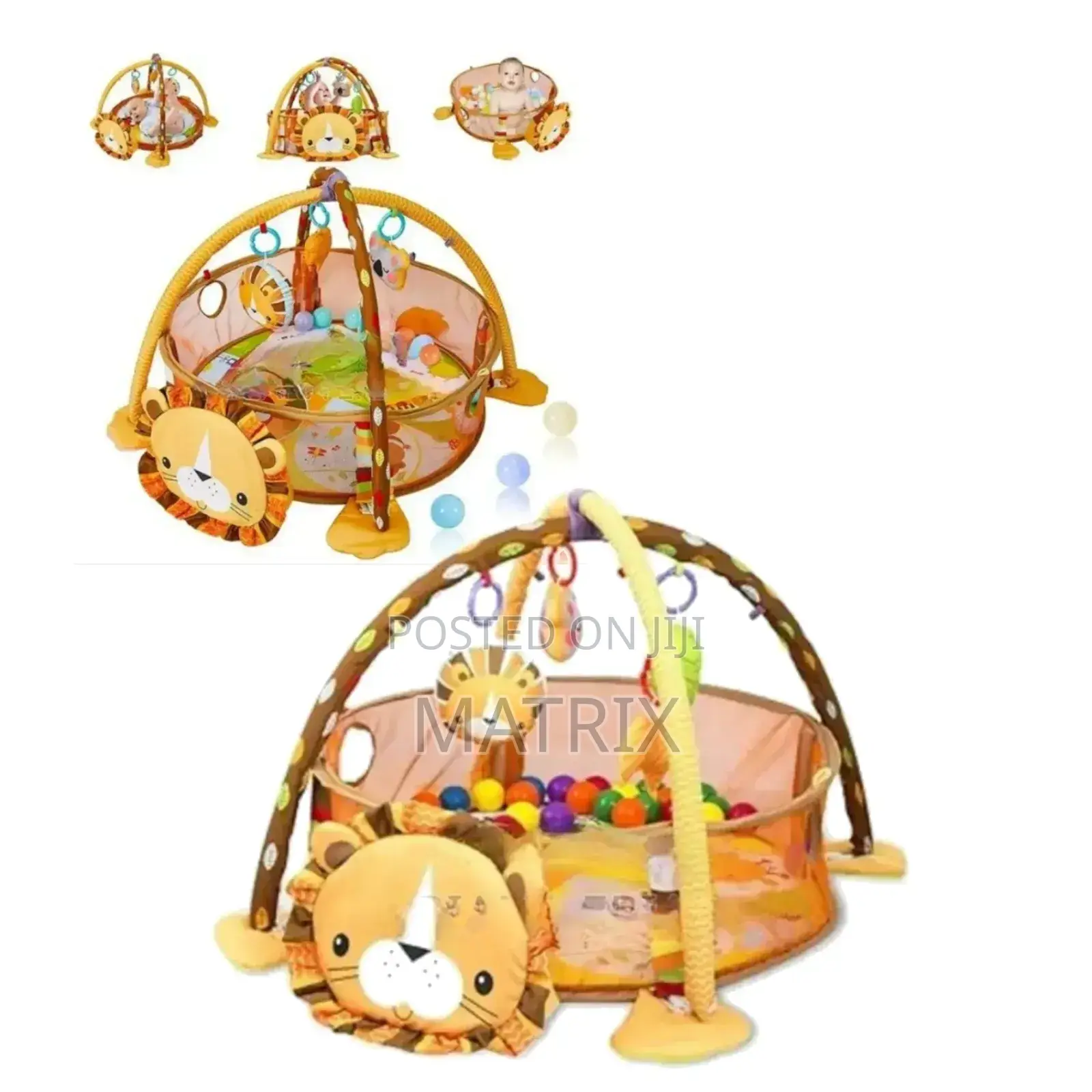 Interactive 3 in 1 Baby Play Mat
