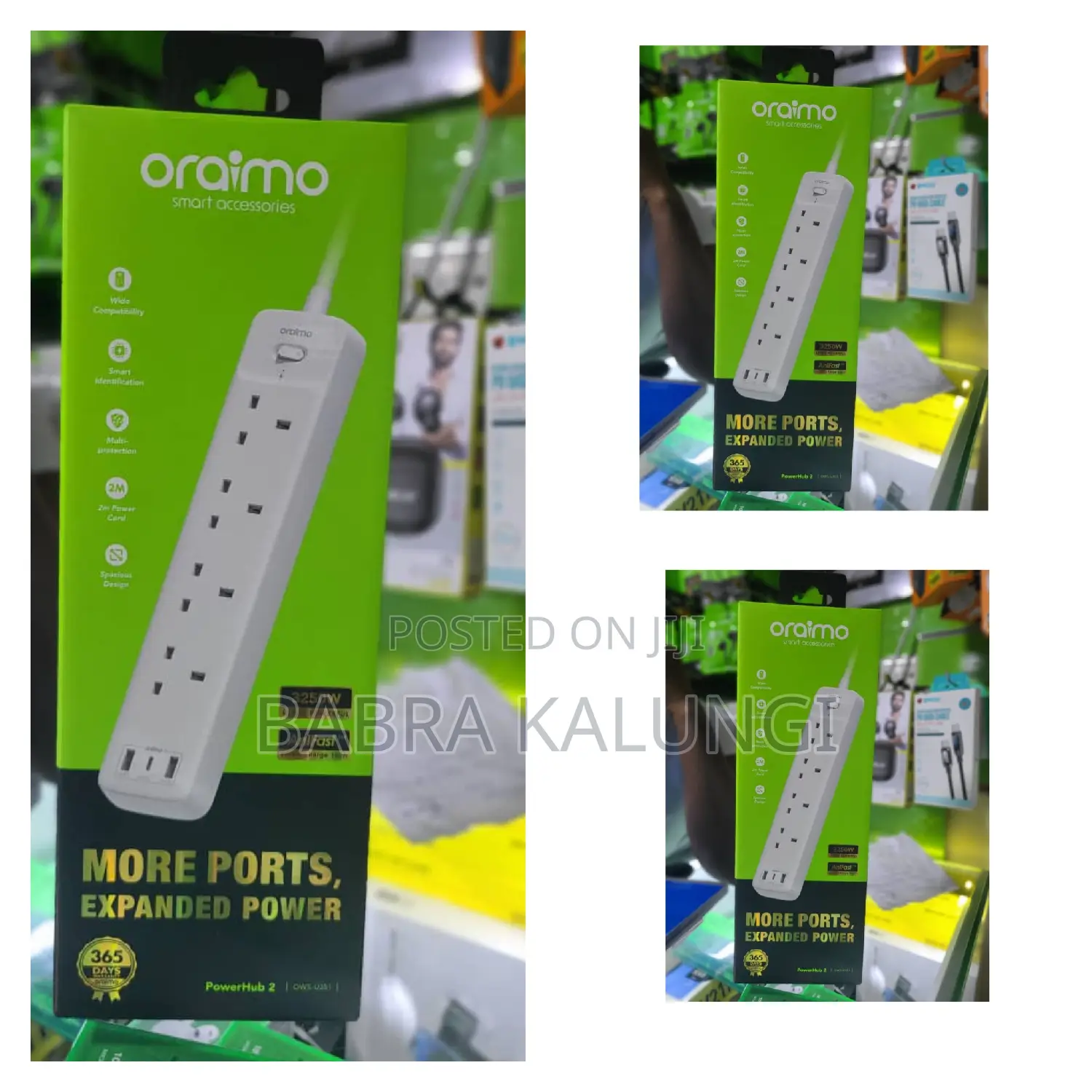 Portable Oraimo Power Extension