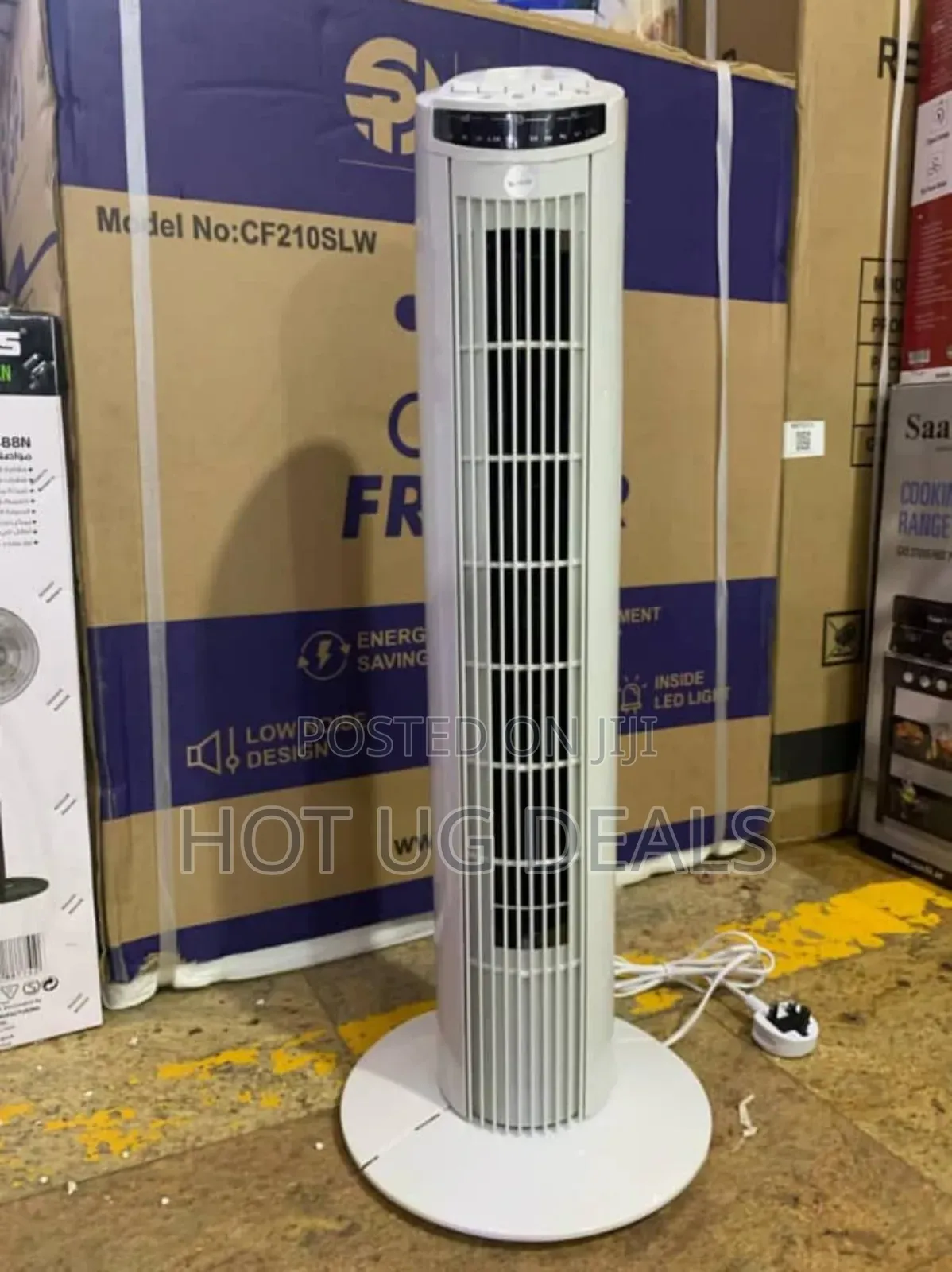 Electric Tower Fan- White