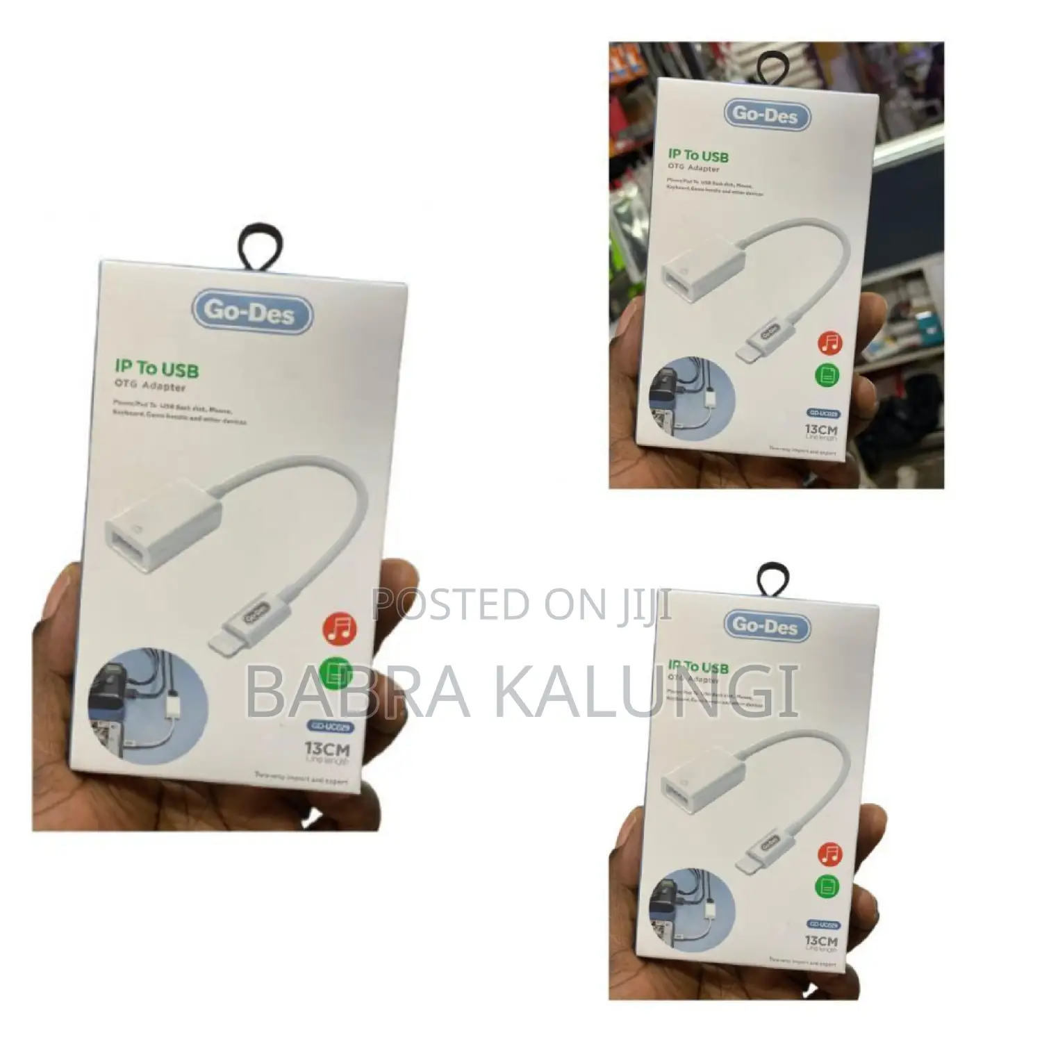White Adapter Cable