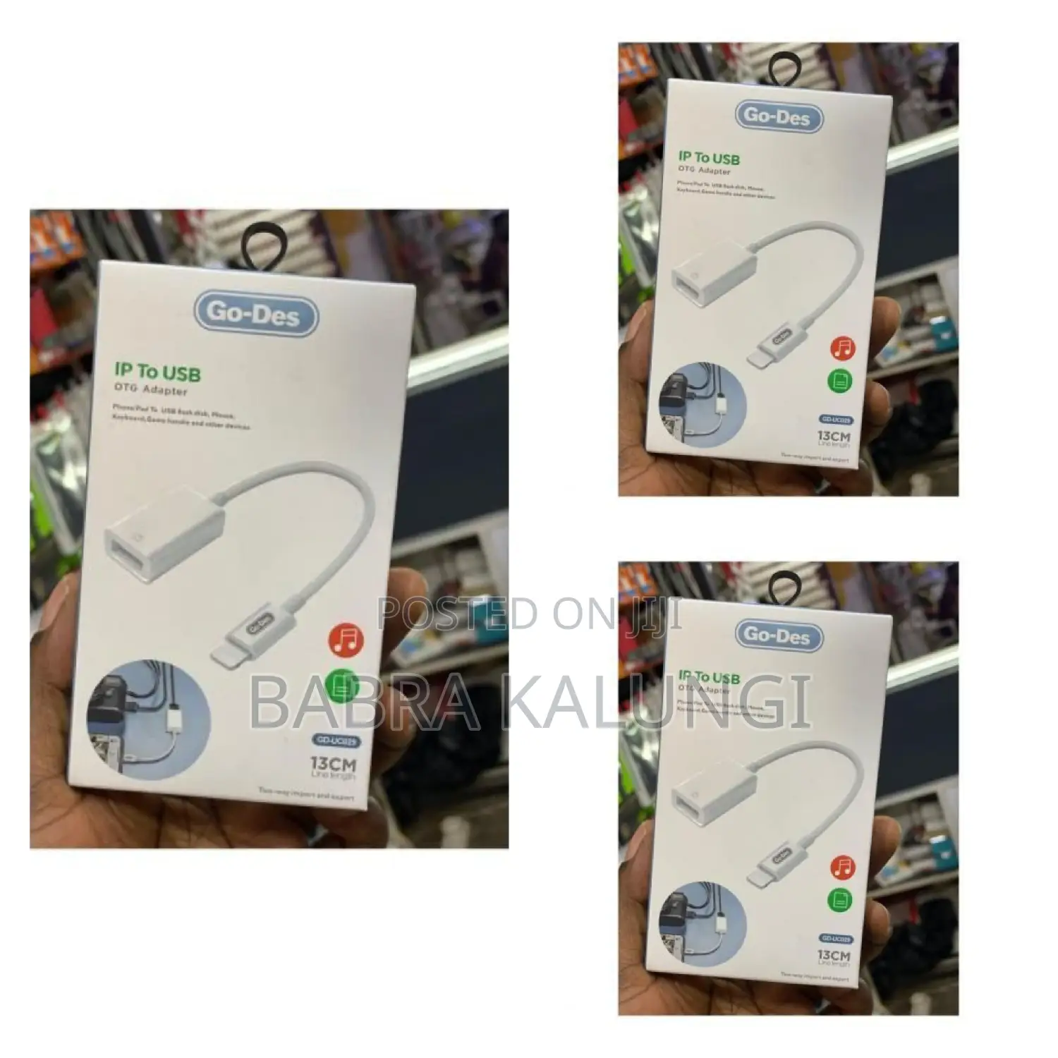 White Adapter Cable